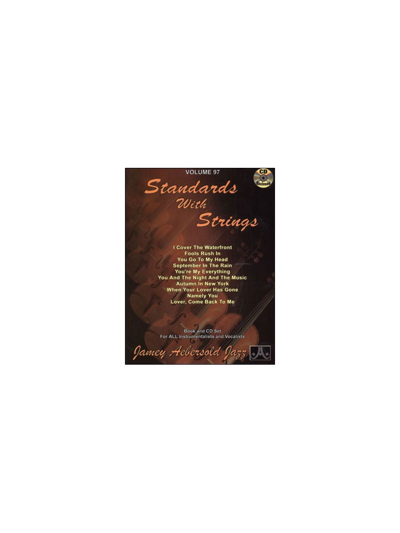 Volume 97: Standards with Strings (book/CD play-along)