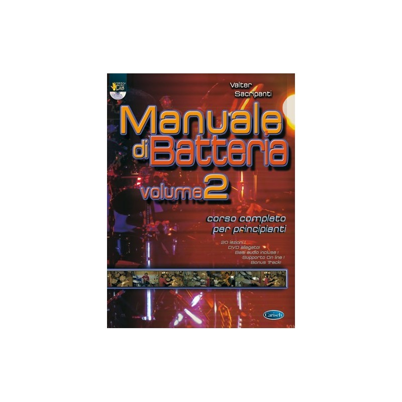 Manuale di batteria Volume 2 (libro/DVD)