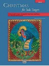 Christmas for Solo Singers for Medium Low Voice (book/CD sing-along)