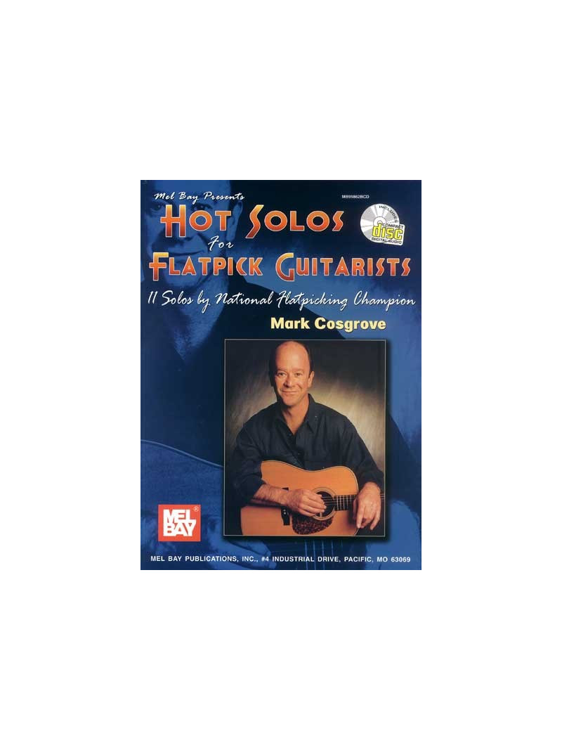 Hot Solos For Flatpick Guitar (book/CD)
