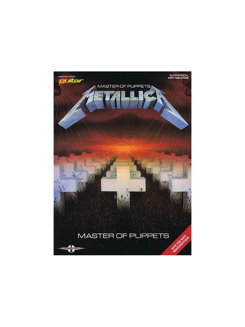 Master of Puppets - guitar Editions