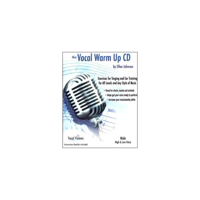 The Vocal Warm Up Cd For Men (book/CD)