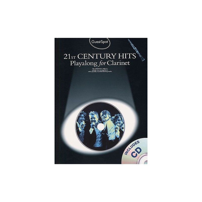 21st Century Hits: Playalong for Clarinet (book/CD)