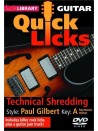 Lick Library: Quick Licks - Technical Shredding (DVD)