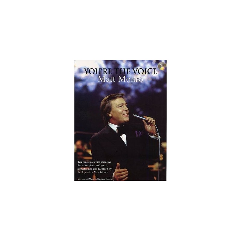 You're The Voice: Matt Monro (book/CD)