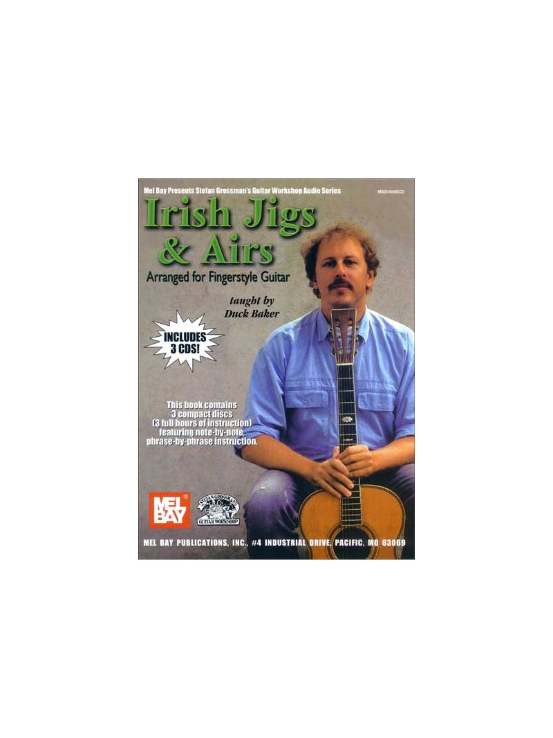 Irish Jigs & Airs (book/3 CD)