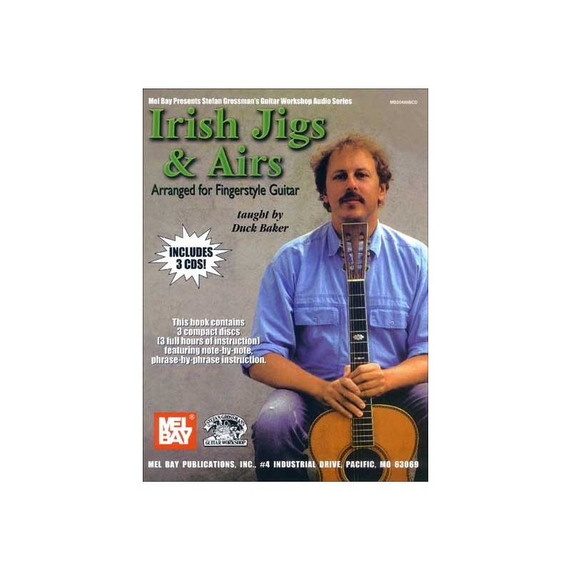 Irish Jigs & Airs (book/3 CD)