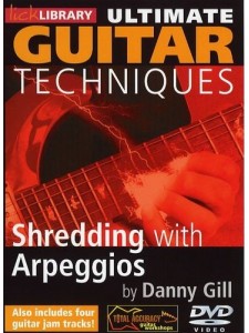 Lick Library: Guitar Techniques: Shredding with Arpeggios (DVD)