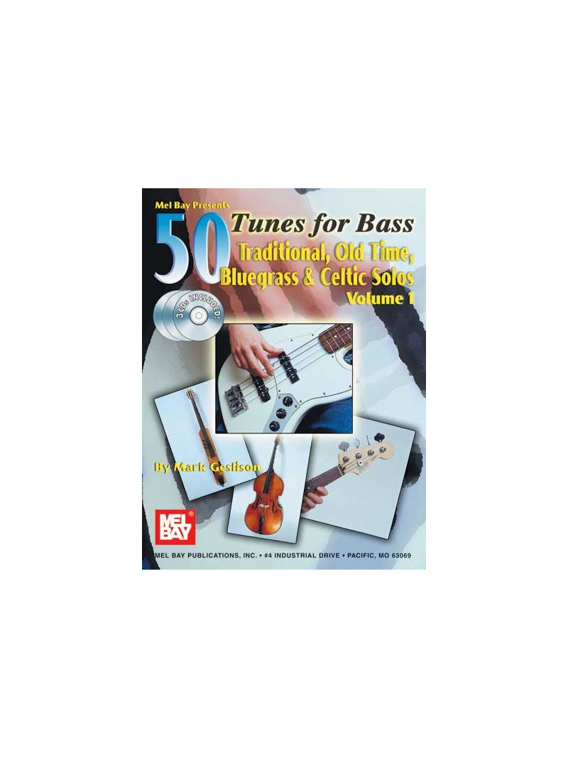 50 Tunes for Bass (book/3 CDs