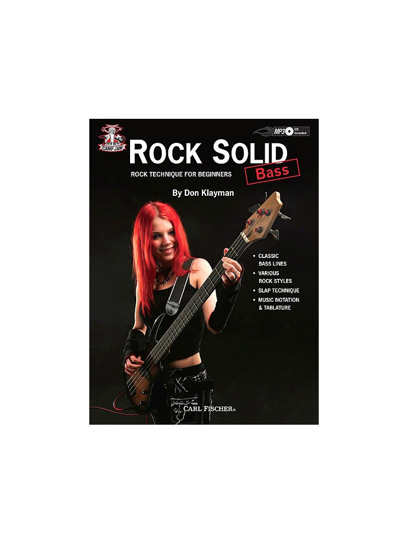 Camp Jam: Rock Solid: Bass (book/CD MP3)