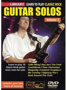 Lick Library: Learn To Play Classic Rock Guitar Solos Volume 3 (DVD)