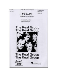 The Real Group - As Rain