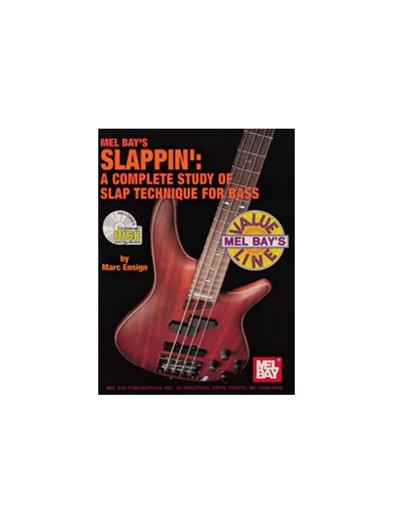 Slappin': A Complete Study of Slap Technique for Bass (book/CD/DVD)