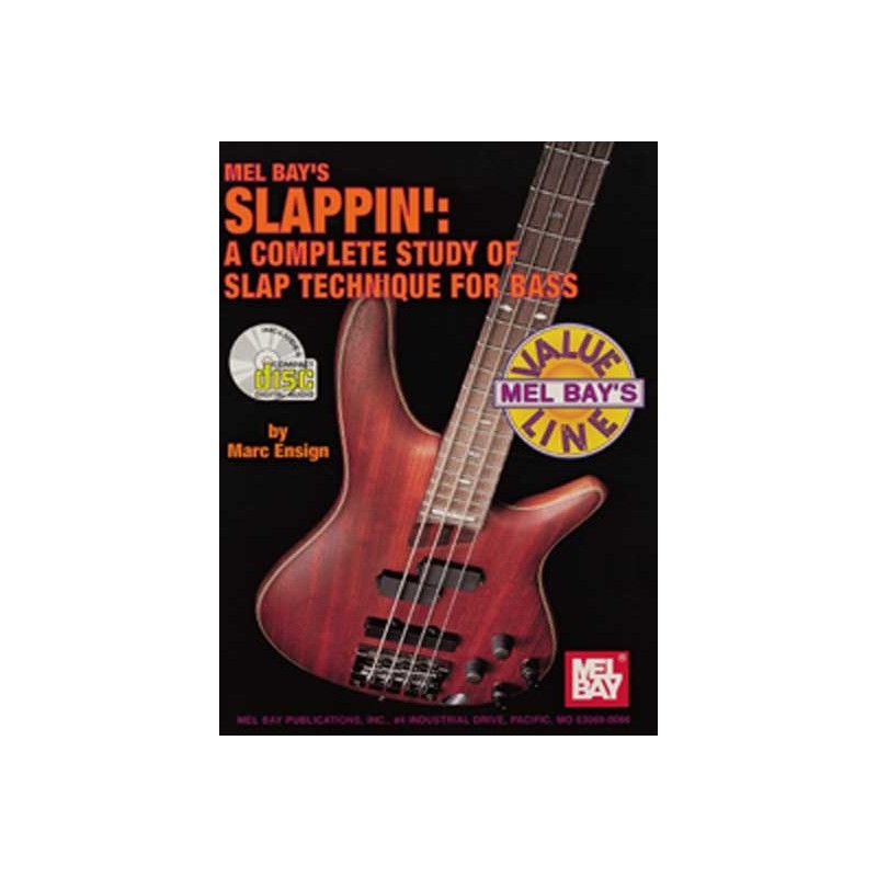 Slappin': A Complete Study of Slap Technique for Bass (book/CD/DVD)