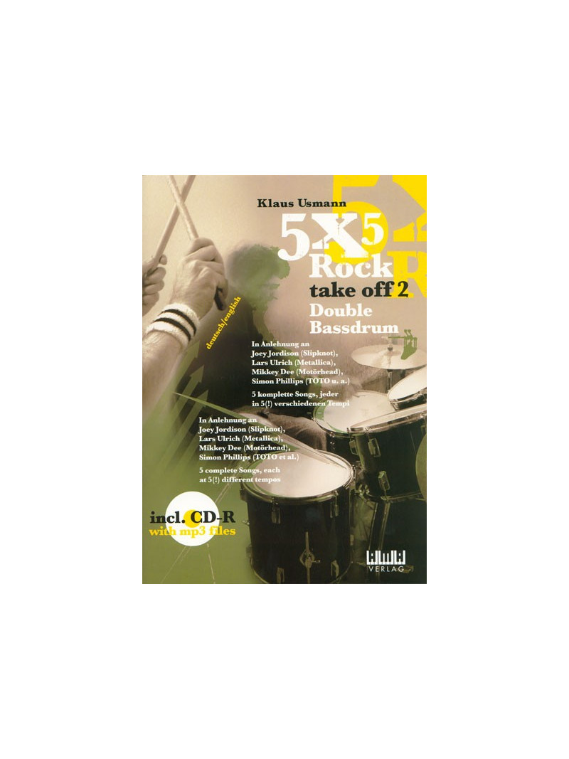 5 X 5 Rock Take Off 2 (book/CD play-along)