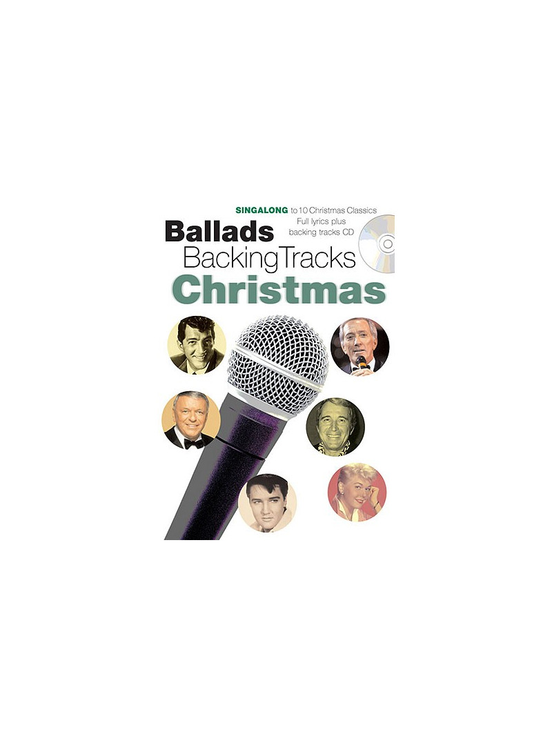Ballads Backing Tracks: Christmas (book/CD sing-along)
