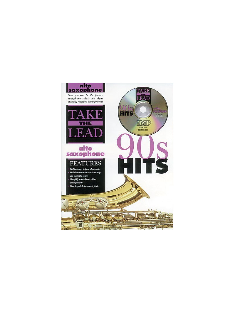Take The Lead: 90s Hits Alto Sax (book/CD play-along)