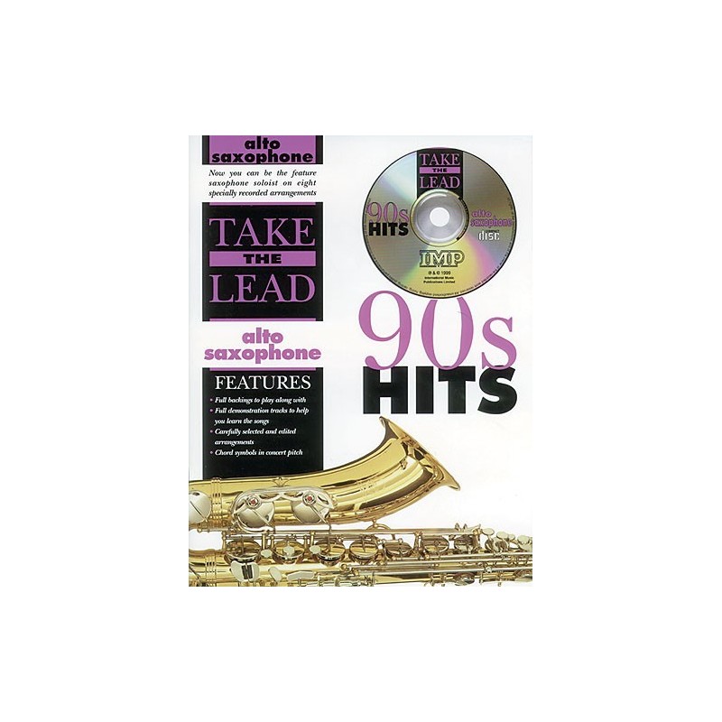 Take The Lead: 90s Hits Alto Sax (book/CD play-along)