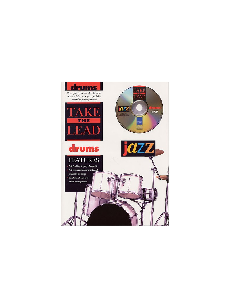 Take the Lead: Jazz for Drums (book/CD play-along)
