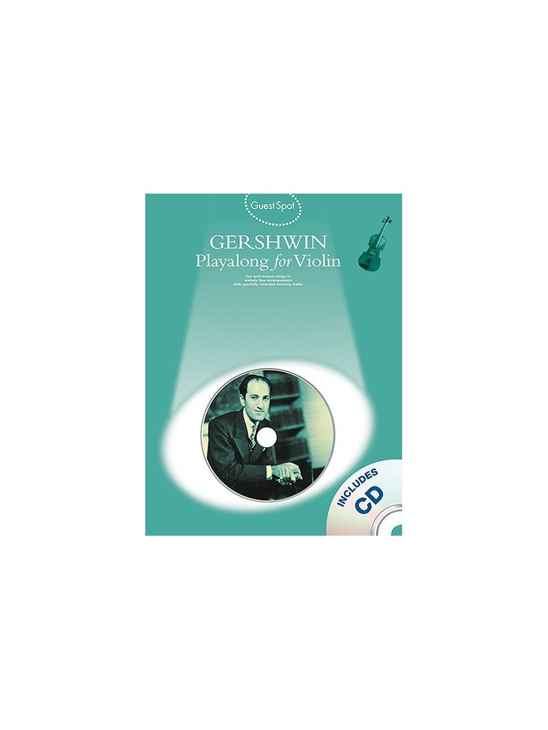 Guest Spot: Gershwin Playalong for Violin (book/CD)