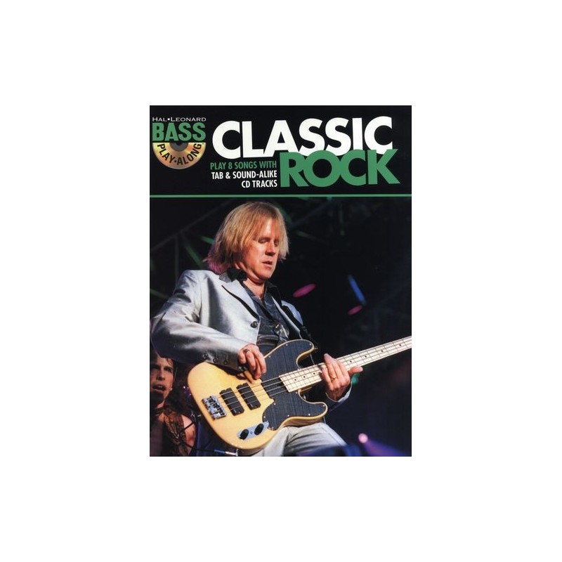 Classic Rock: Bass Play-Along (book/CD)