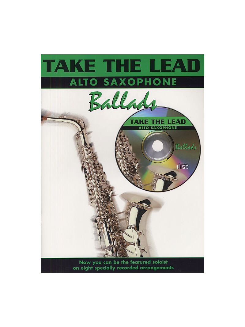 Take The Lead: Ballads Alto Sax (book/CD)