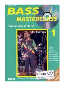 Bass Masterclass: Play in the Style of T.M. Stevens (book/CD)