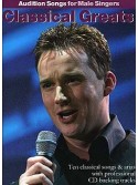 Audition Songs for Male Singers: Classical Greats (book/CD sing-along)