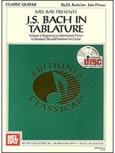 J. S. Bach in Tablature (Book/CD)