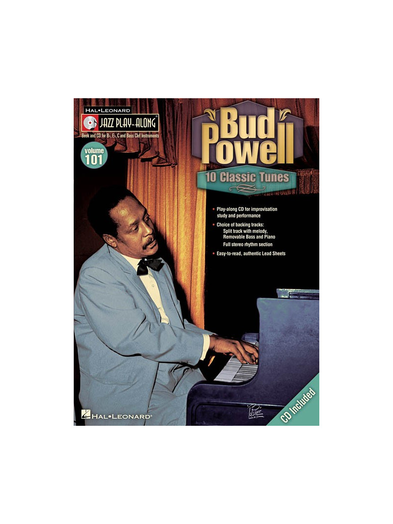 Jazz Play-Along volume 101 Bud Powell (book/CD)