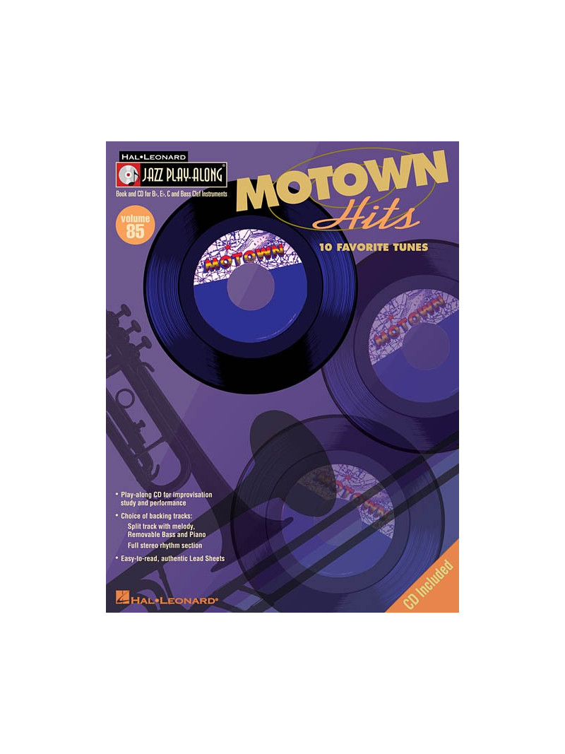Jazz Play-Along volume 85: Motown Hits (book/CD)