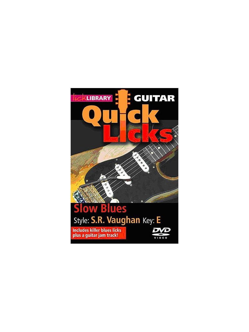 Lick Library: Quick Licks - S.R. Vaughan Slow Blues (DVD