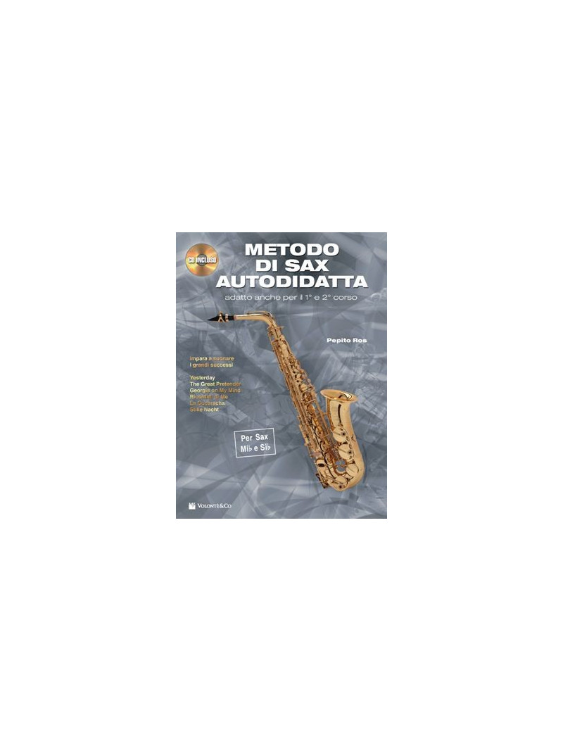 Metodo di Sax Autodidatta (book/CD)