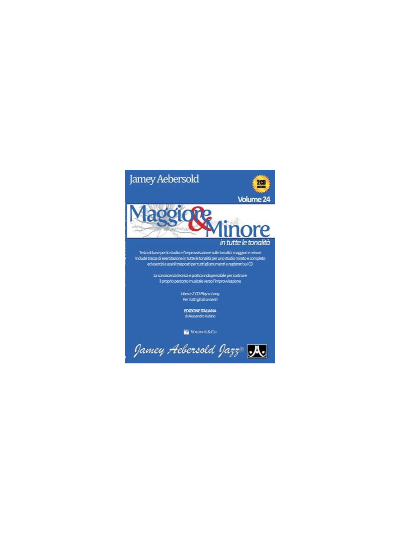 Aebersold Vol. 24: Maggiore & Minore (book/2CD) 