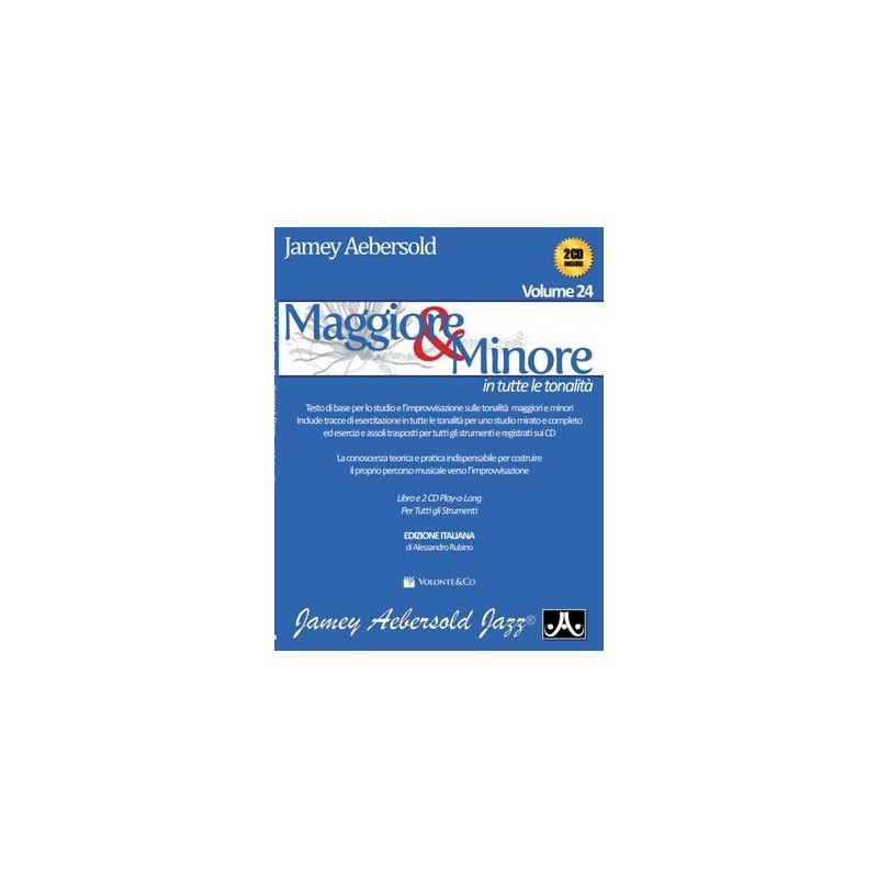 Aebersold Vol. 24: Maggiore & Minore (book/2CD) 