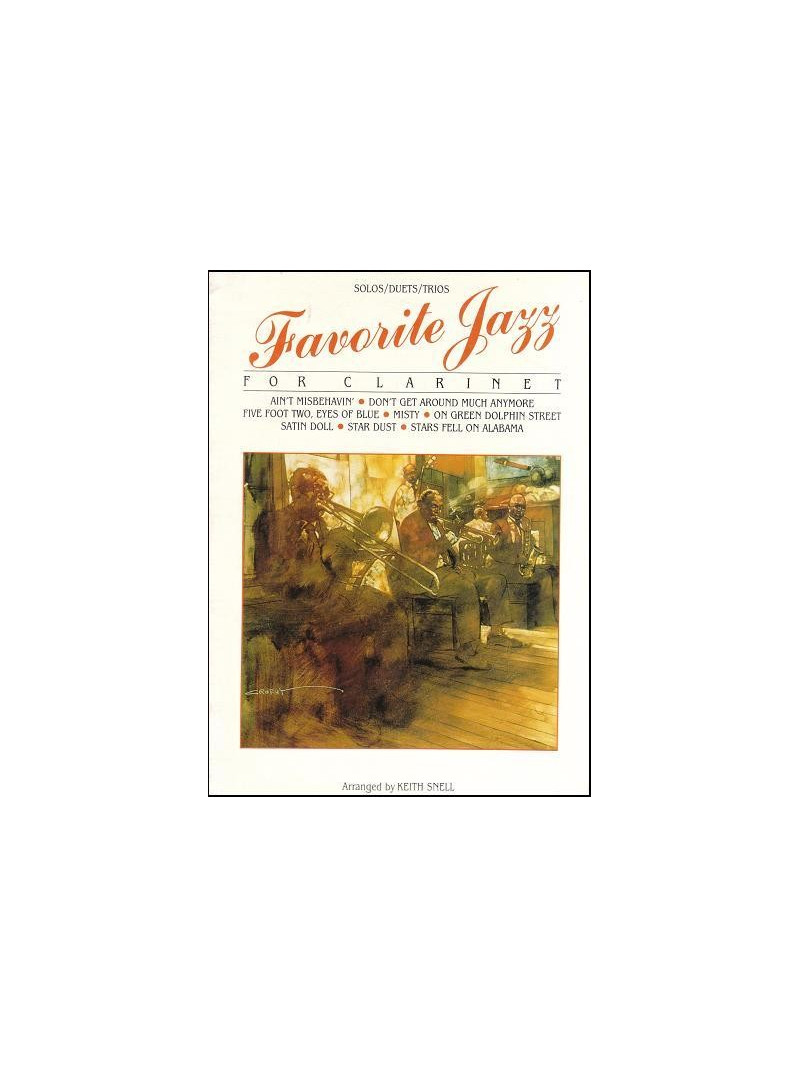 Favorite Jazz Classics For Clarinet (solos/duets/trios)