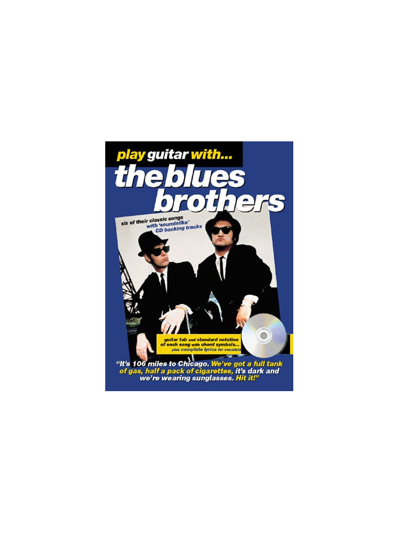 Play Guitar with... the Blues Brothers (book/CD play-along)