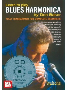 Learn to Play Blues Harmonica (book/CD)
