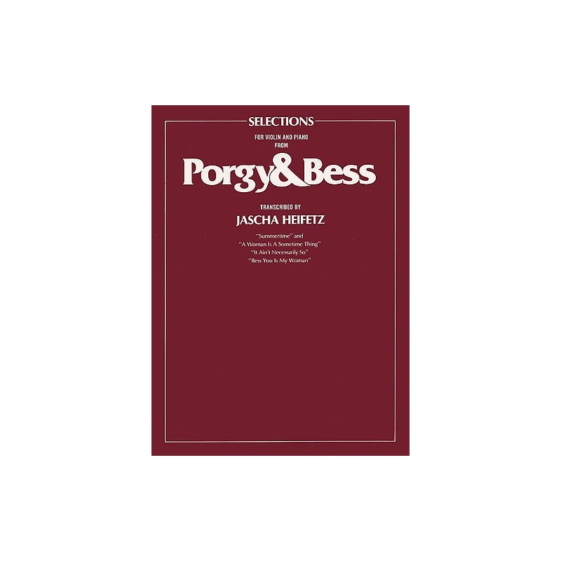 Porgy & Bess Selections (violin/piano)