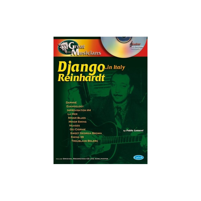Great Musicians: Django Reinhardt in Italy (libro/CD)