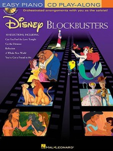 Easy Piano Play-Along Volume 11: Disney Blockbusters (book/CD)