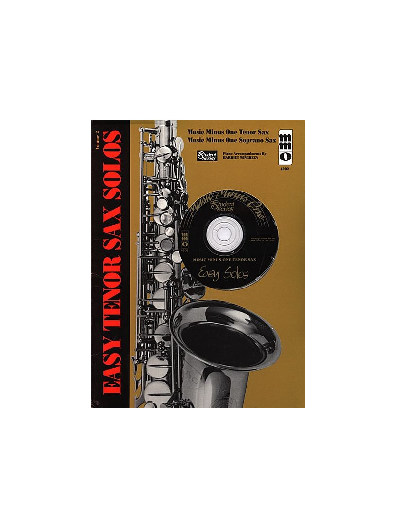 Easy Tenor Saxophone Solos 2: Student Edition (score/CD)