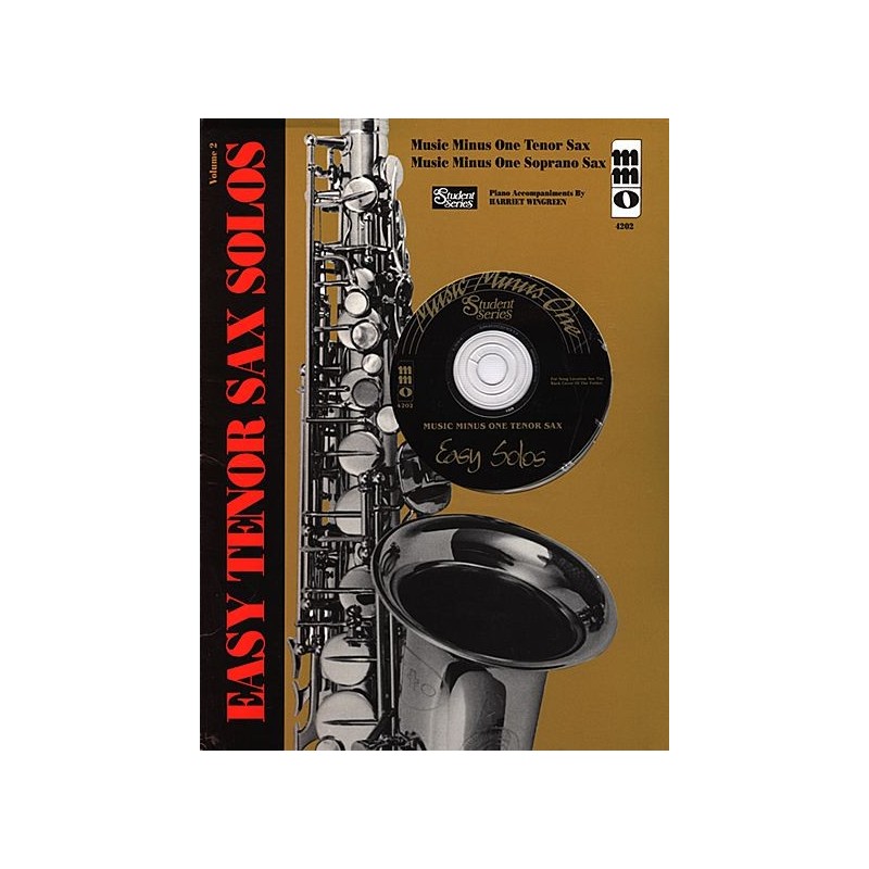 Easy Tenor Saxophone Solos 2: Student Edition (score/CD)