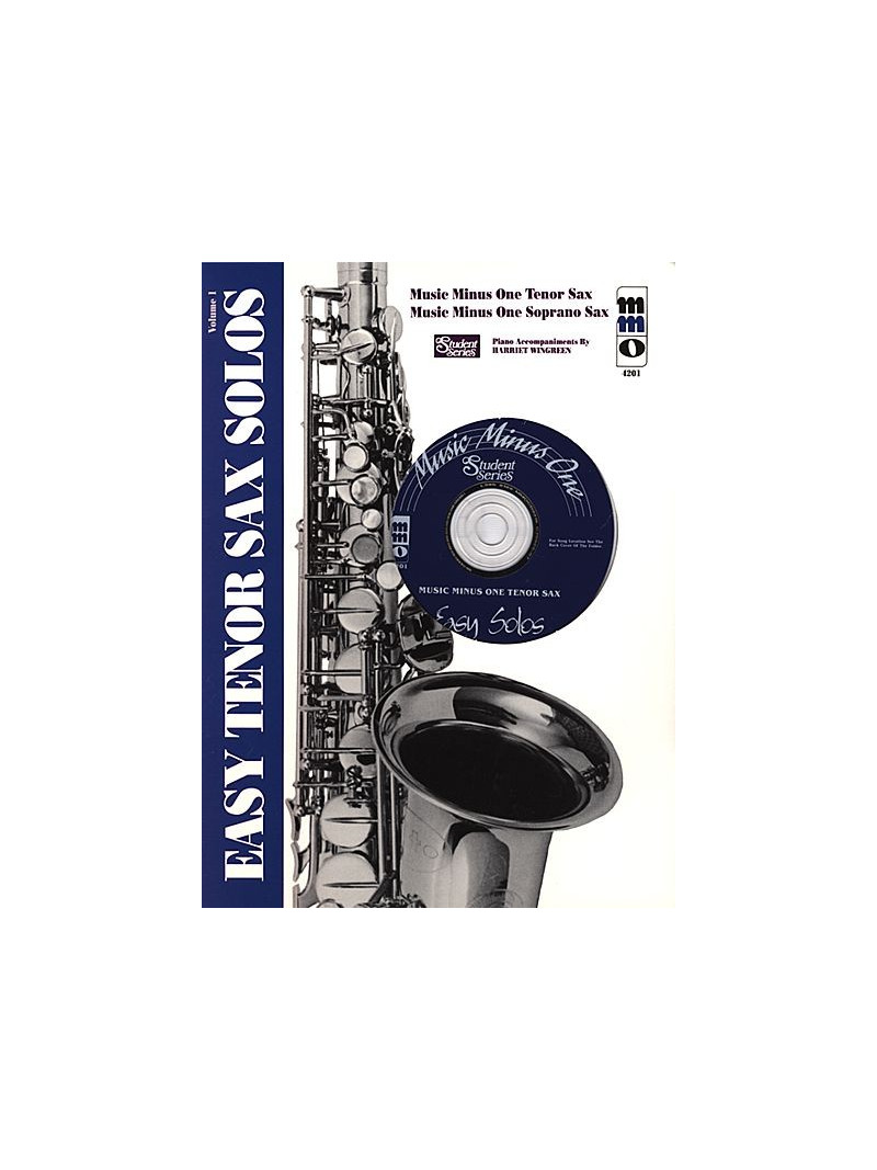 Easy Tenor Saxophone Solos 1: Student Edition (score/CD