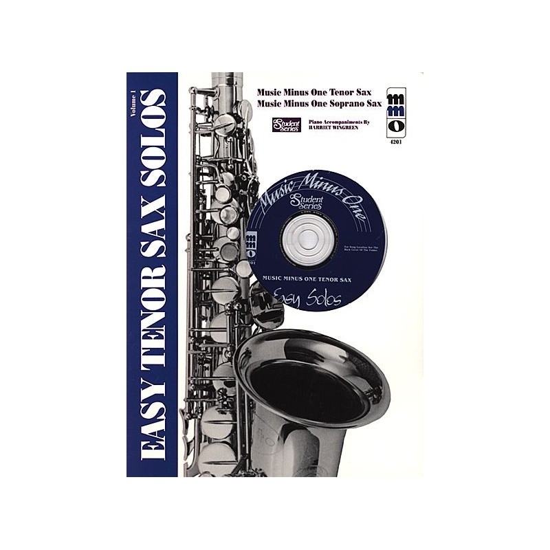 Easy Tenor Saxophone Solos 1: Student Edition (score/CD