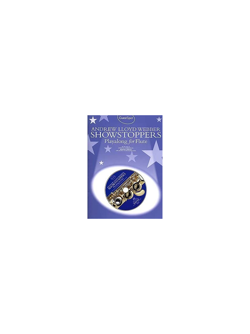 Showstoppers Playalong for Flute (book/CD)