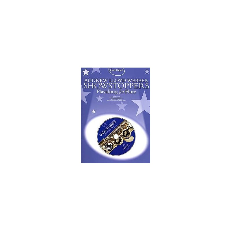 Showstoppers Playalong for Flute (book/CD)