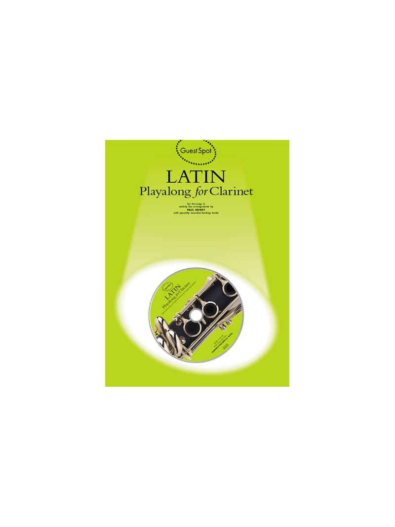 Guest Spot: Latin Playalong For Clarinet (book/CD)