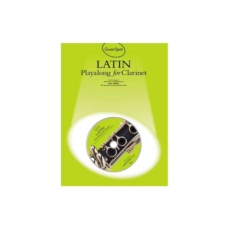 Guest Spot: Latin Playalong For Clarinet (book/CD)
