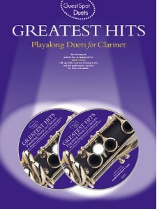 Guest Spot: Greatest Hits Playalong Duets For Clarinet (book/2 CD)
